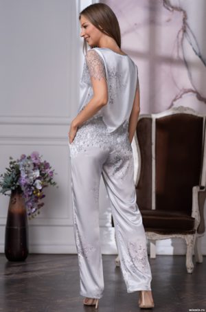 Комплект с брюками шелковый Kelly Mia-Amore
